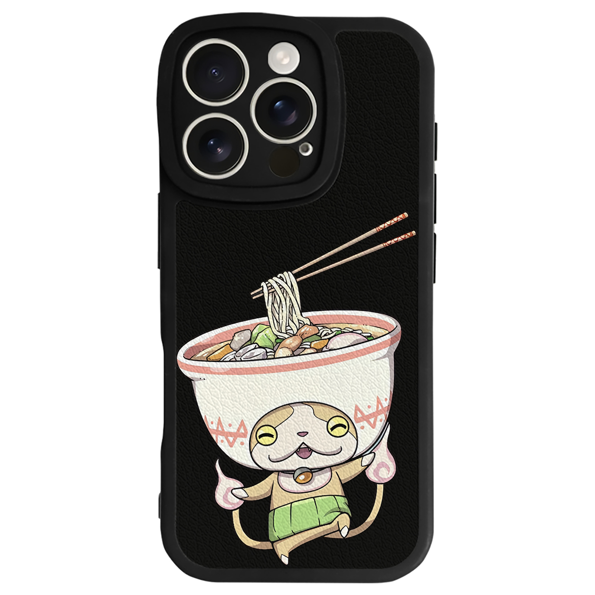 （画像用） 妖怪ウォッチ Yo-kai Watch 【iPhone 16シリーズ対応】シリコンスマホケース（レザー調） 材質：シリコン
